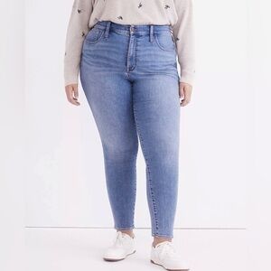 Madewell 10" High Rise Skinny Jeans Womens Plus Size 37